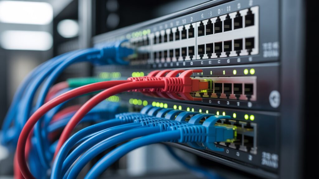 Telekom Mesh nätverk Fiber Nätverksinstallation