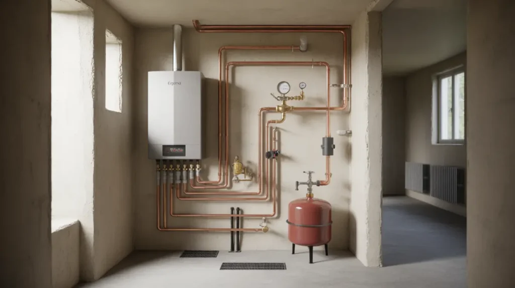 installation av vattenburen elpanna i midsommarkransen h gersten f r befintligt radiatorsystem