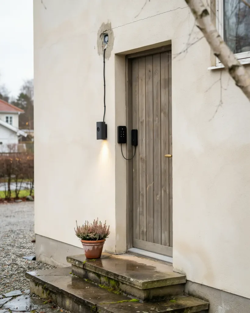 tryggare hem med smarta passagesystem l sningar som skyddar villa och familj